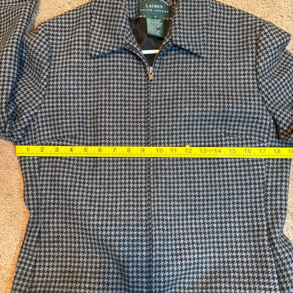 Lauren Ralph Lauren Wool Jacket - Black and Gray - Picture 10 of 10